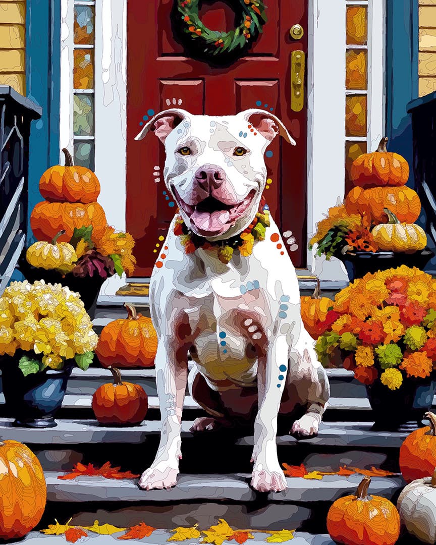 Thanksgiving Welcome Pittie