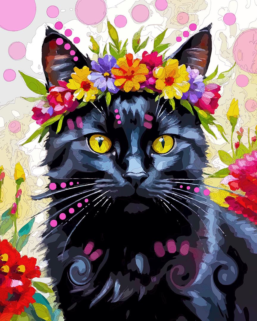 Midnight Flower Girl