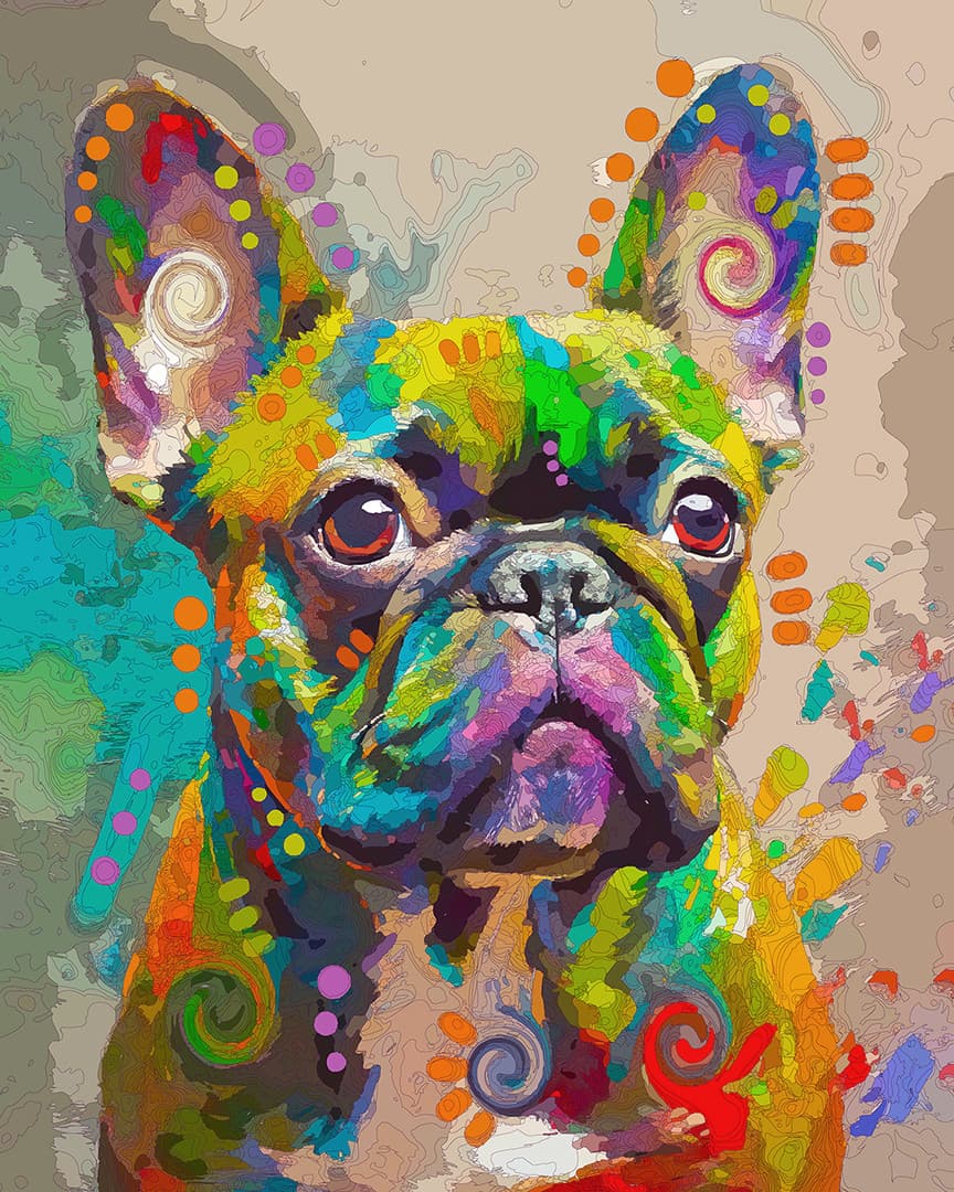Frenchie Portrait