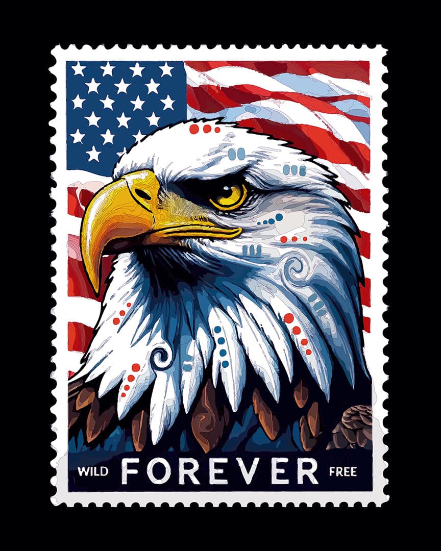 Forever Wild And Free Eagle