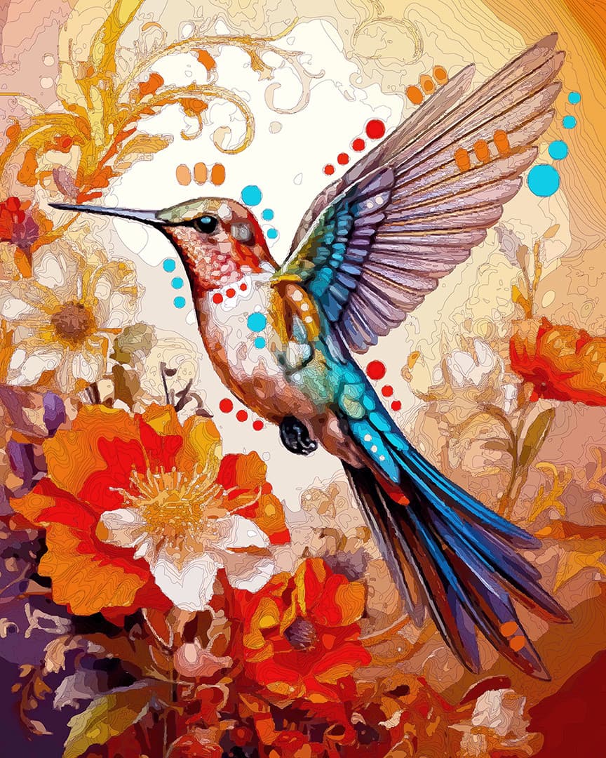 Embellished Hummingbird