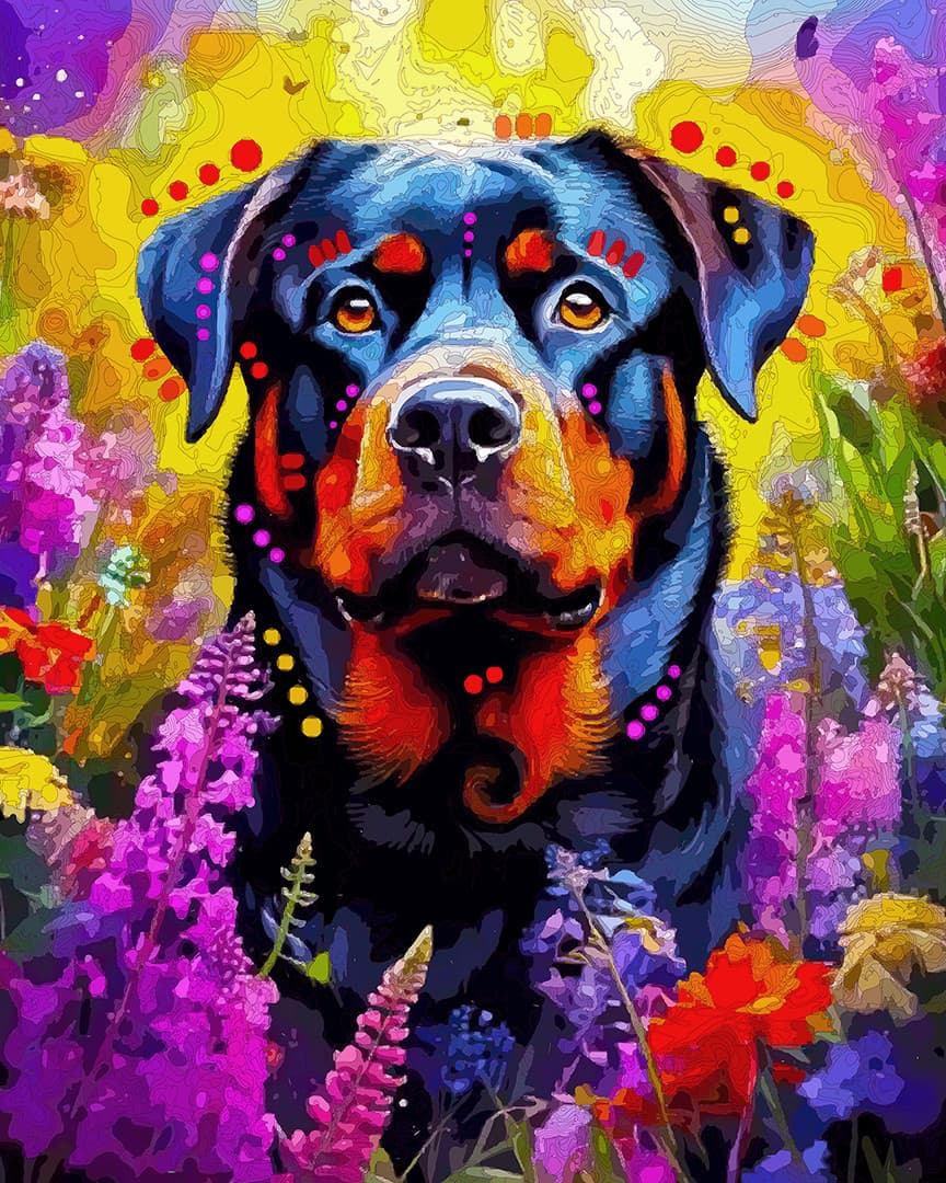 Long Range Garden Rottie