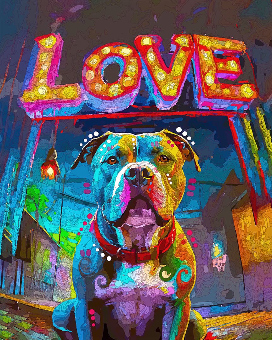 Love In Lights Pittie