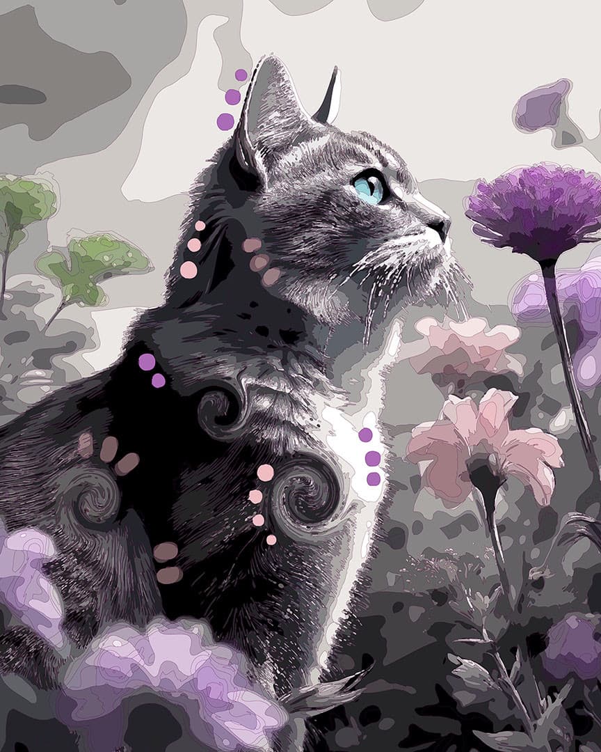 Magic Garden Cat